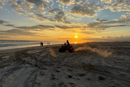 Jazda na quadach po plaży w Salalah